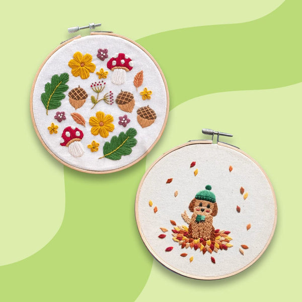 Craft Club Co COSY THREADS - Embroidery Kit Bundle