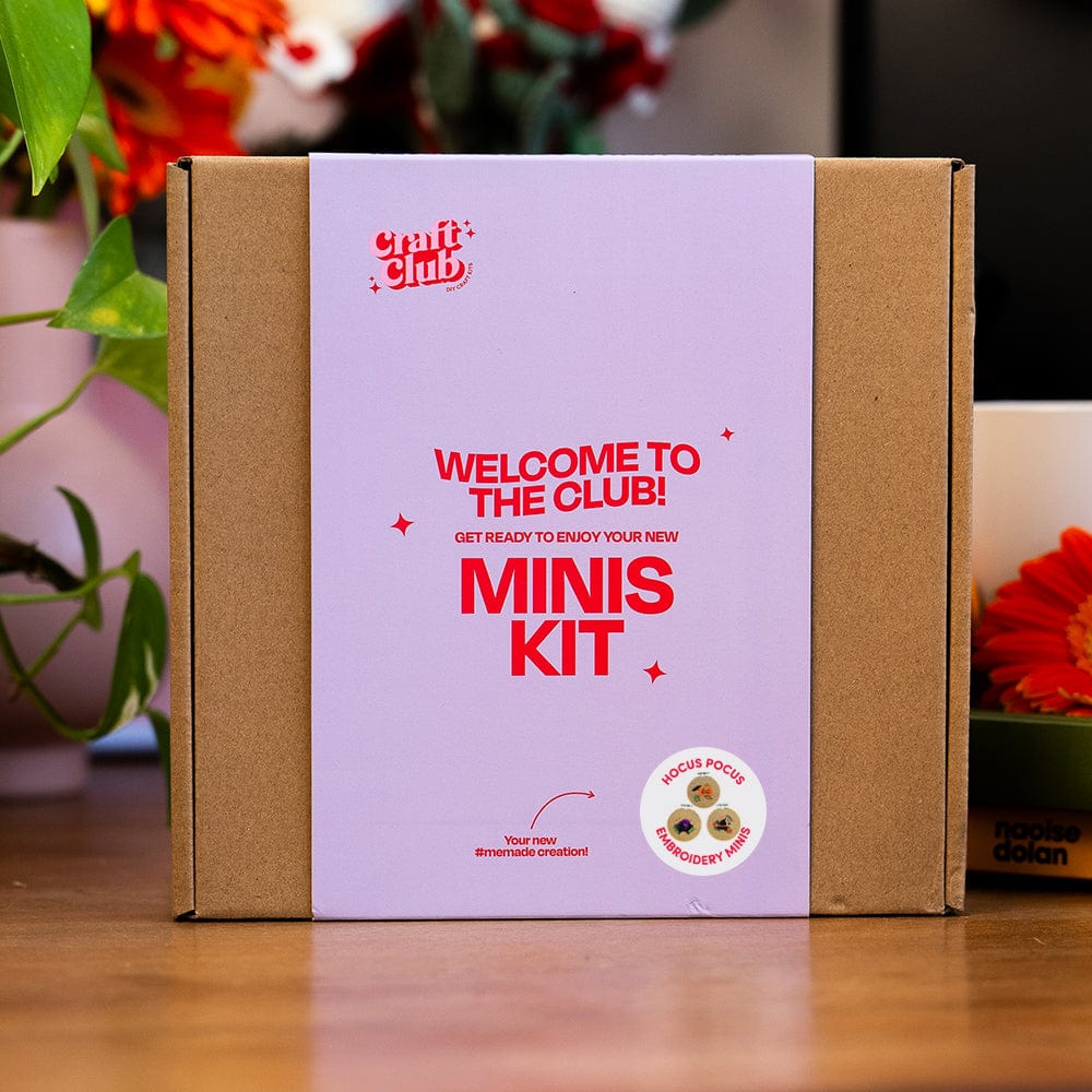 Craft Club Co HOCUS POCUS MINIS Embroidery Kit