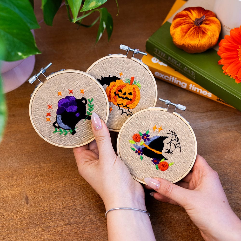 Craft Club Co HOCUS POCUS MINIS Embroidery Kit