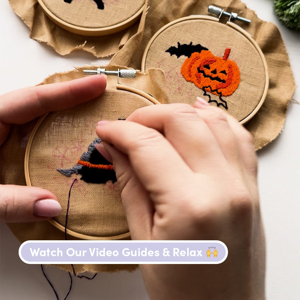 Craft Club Co HOCUS POCUS MINIS Embroidery Kit