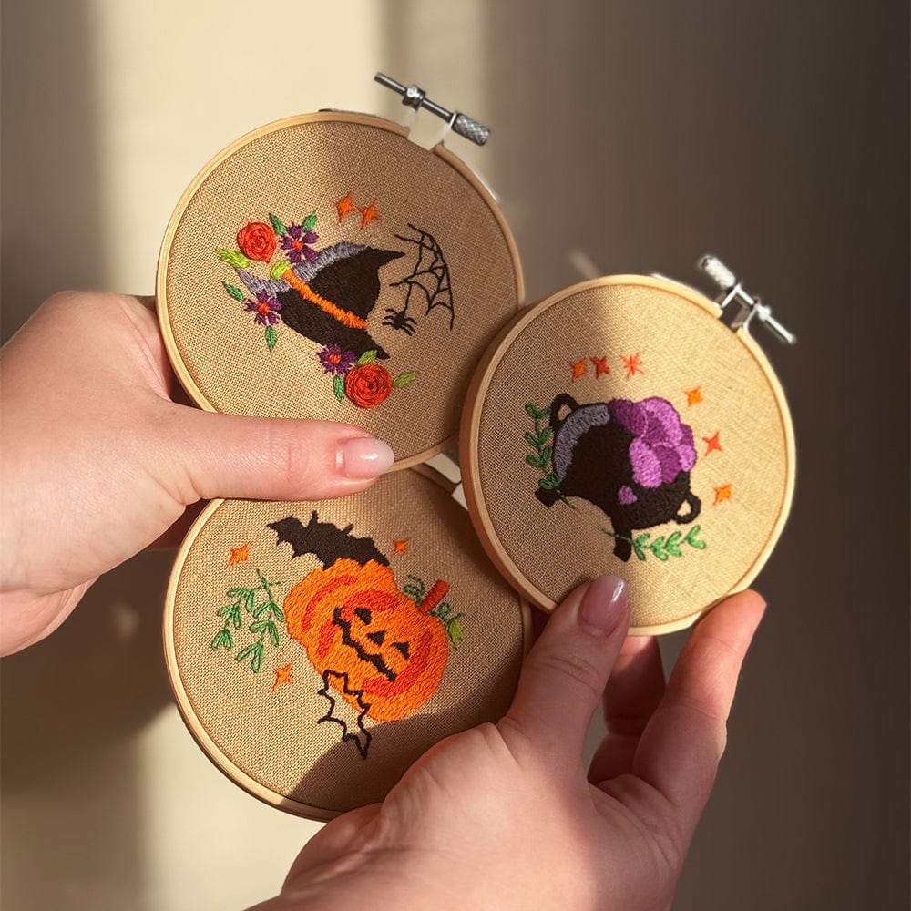 Craft Club Co HOCUS POCUS MINIS Embroidery Kit
