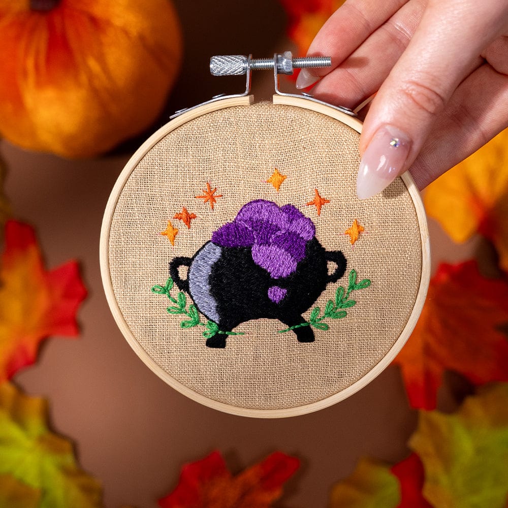 Craft Club Co HOCUS POCUS MINIS Embroidery Kit
