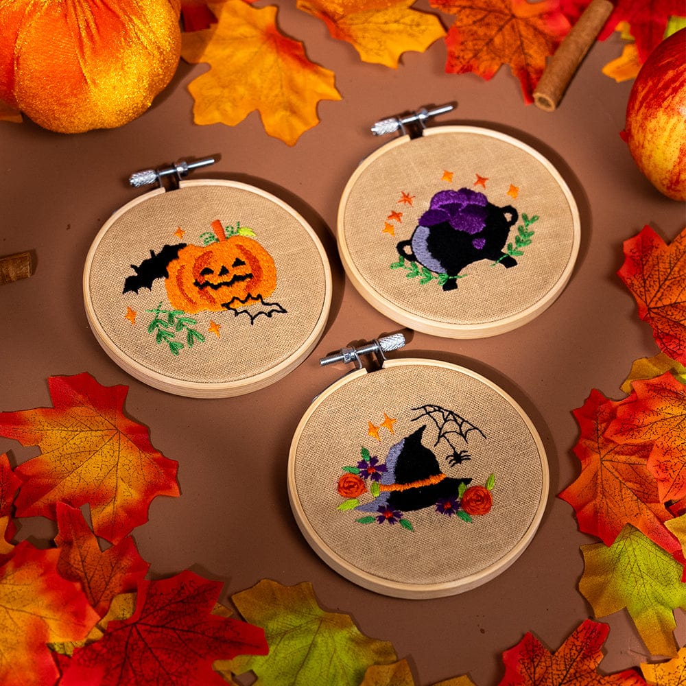 Craft Club Co HOCUS POCUS MINIS Embroidery Kit