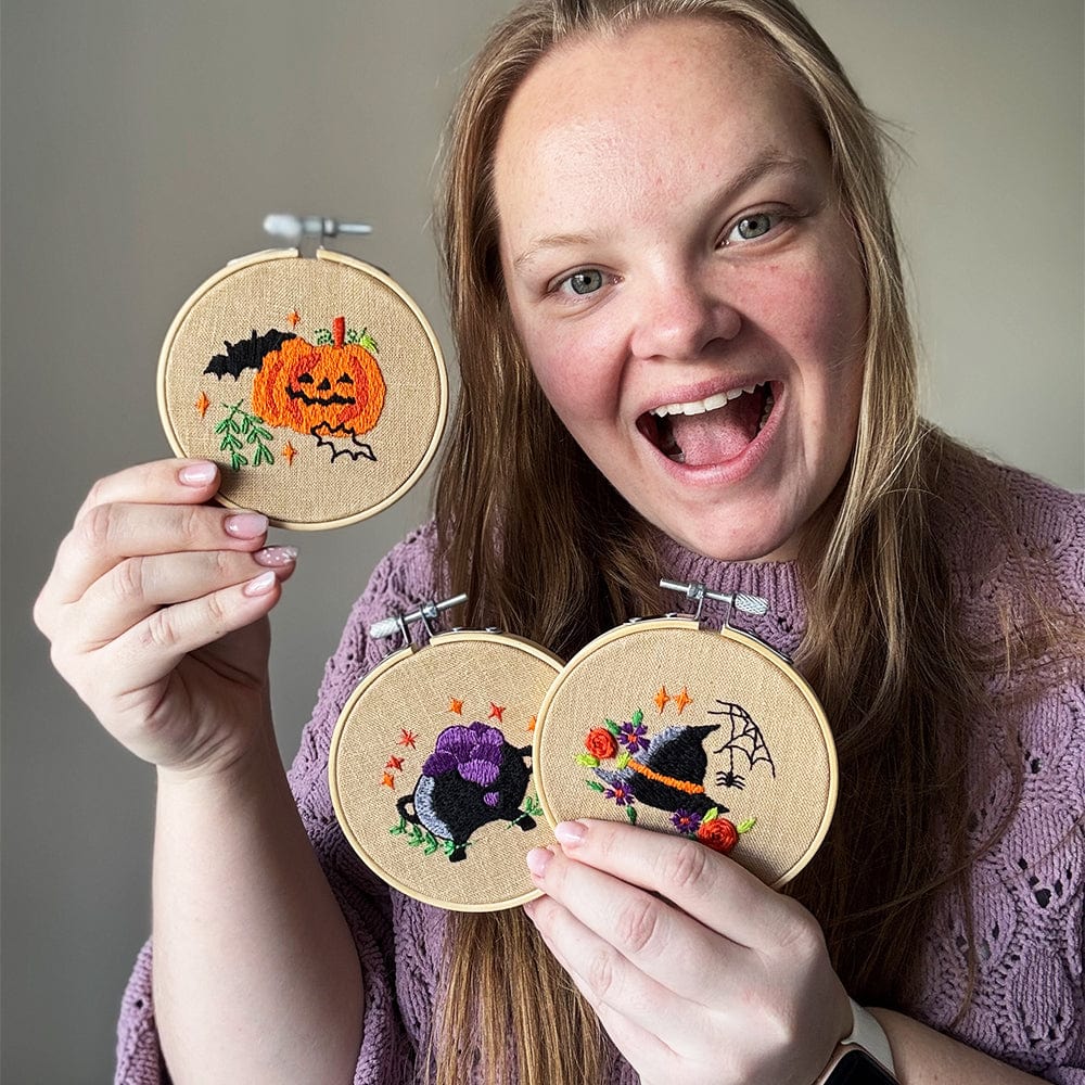 Craft Club Co HOCUS POCUS MINIS Embroidery Kit