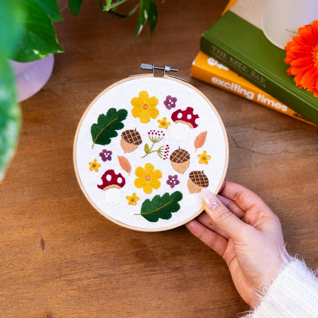 Craft Club Co WOODLAND WONDER Embroidery Kit