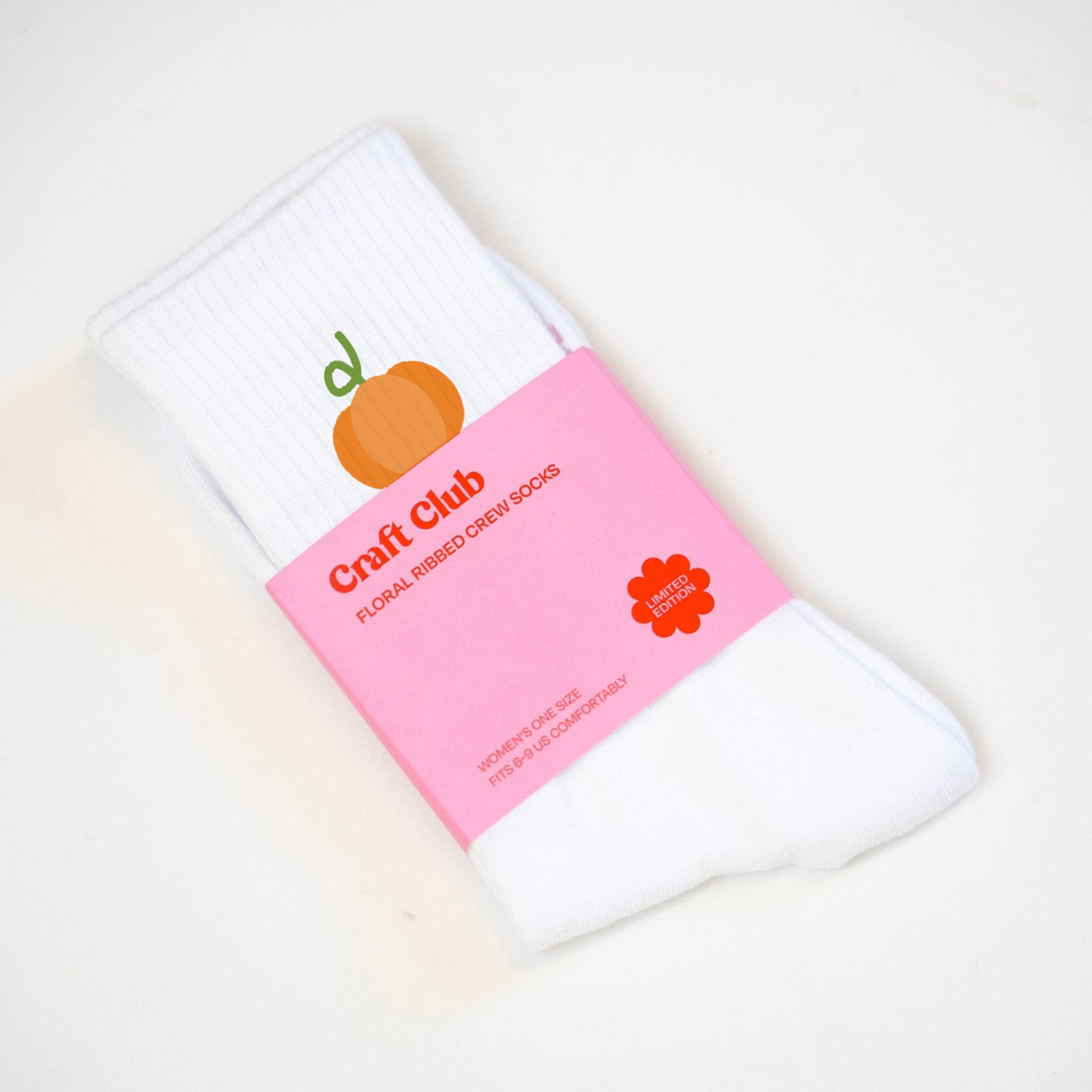Craft Club Co Pumpkin Crew - Socks