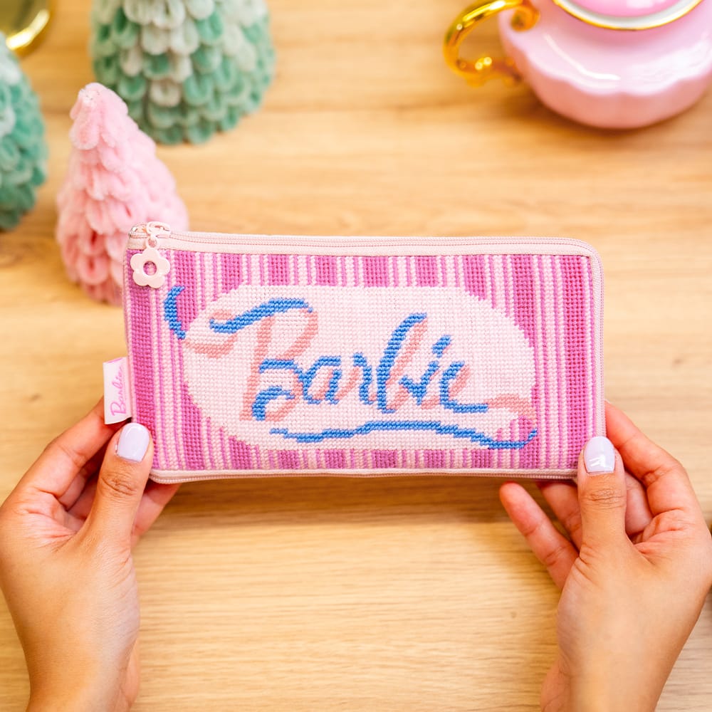 Craft Club Co BARBIE™ - Needlepoint Pencil Case Kit