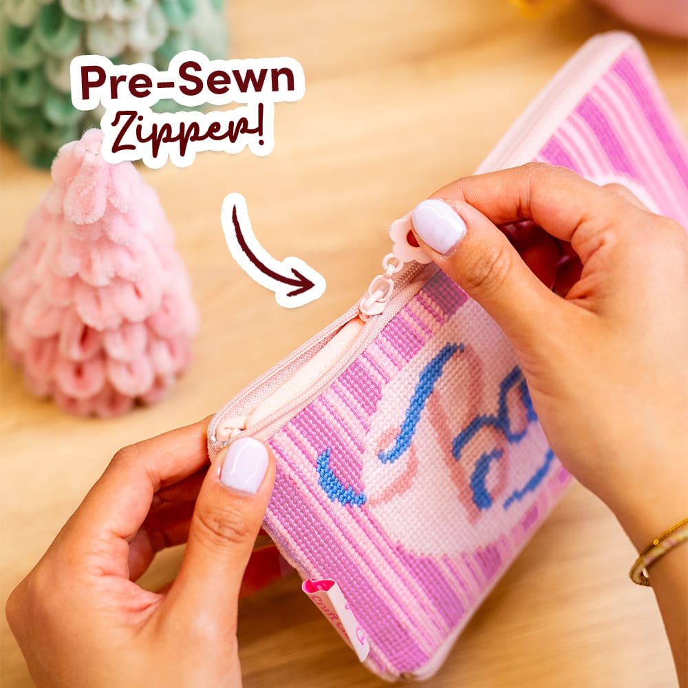 Craft Club Co BARBIE™ - Needlepoint Pencil Case Kit