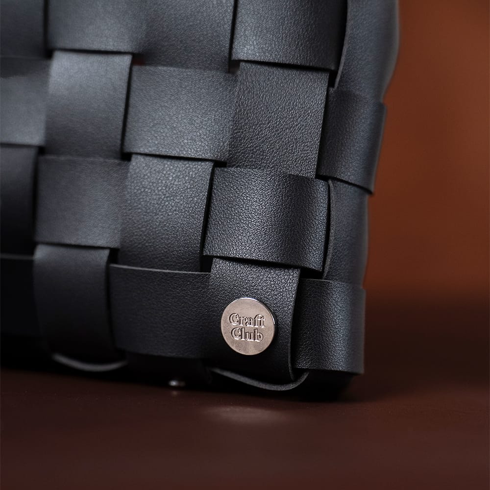 Craft Club Co NOIR BLACK LIMA - Basket Weave Bag Kit