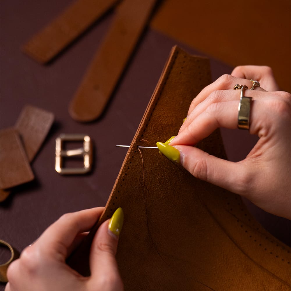 Craft Club Co TAN BROWN SYDNEY - Slouch Tote Bag Kit