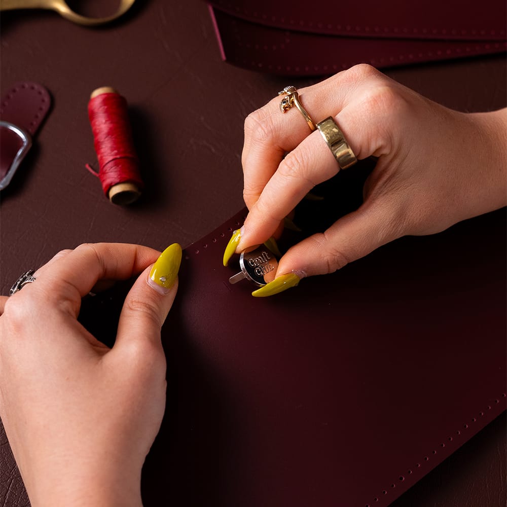 Craft Club Co WINE RED TOKYO - Shoulder Bag Kit
