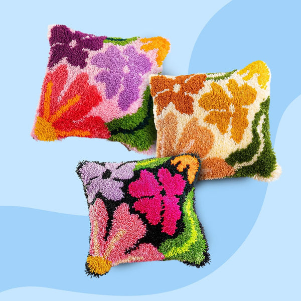 Craft Club Co PRETTY PETALS TRIO - Cushion Bundle