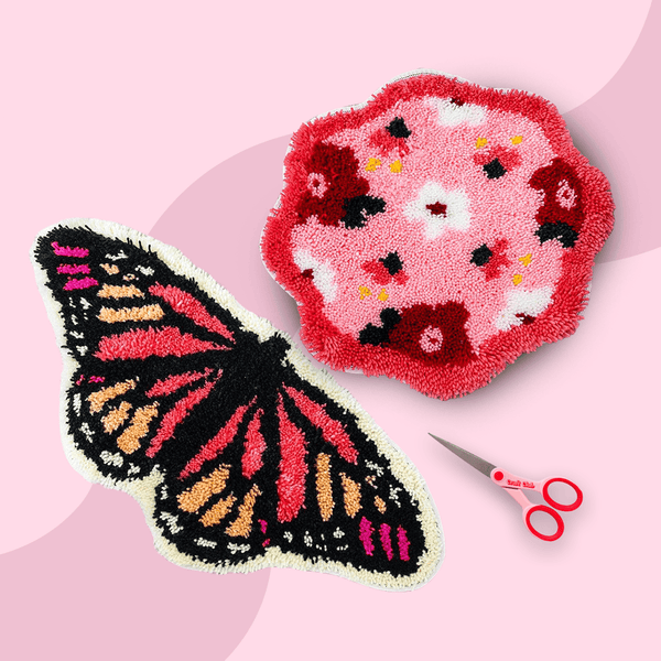 Craft Club Co LOVERS GARDEN - Rug Kit Bundle
