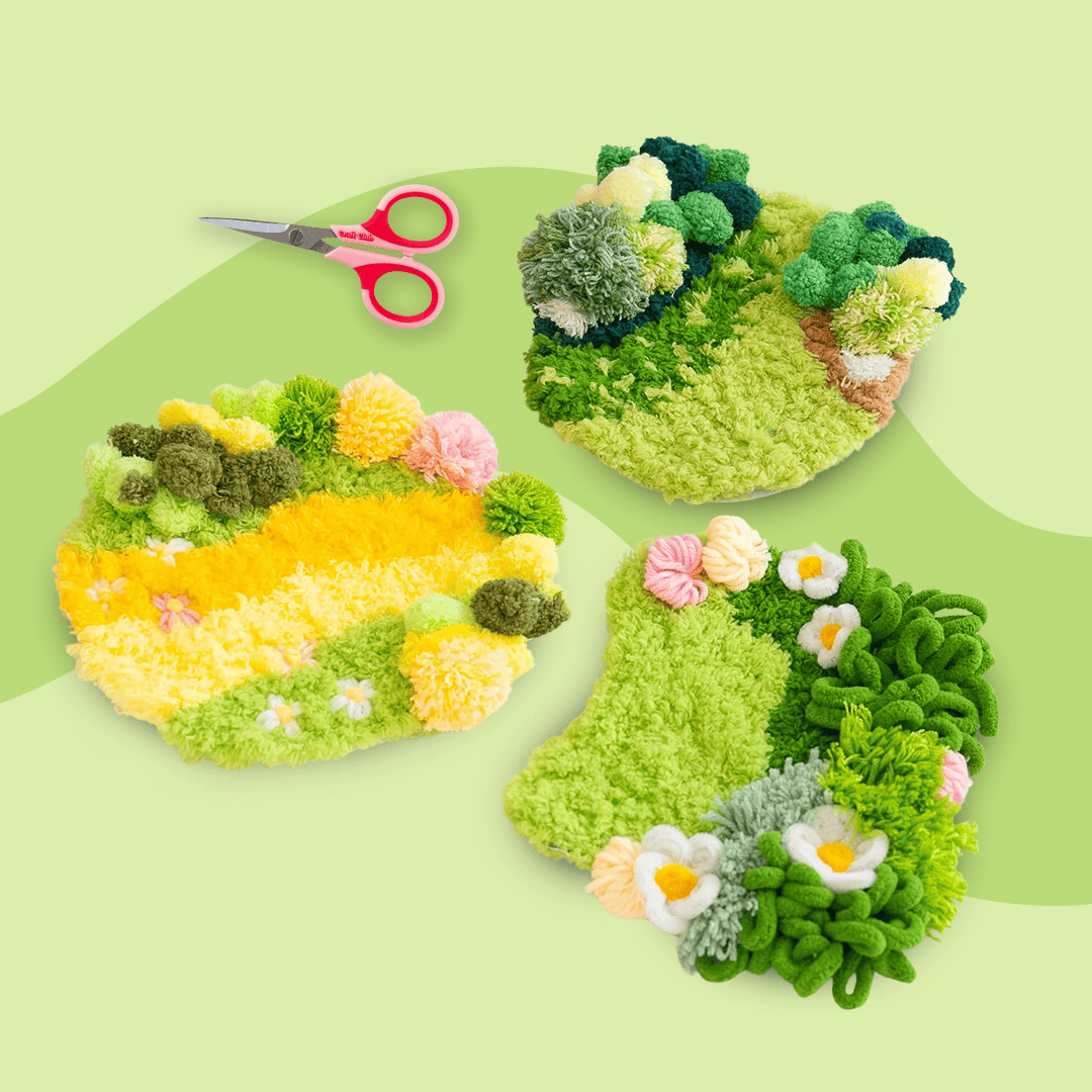 Craft Club Co BLOSSOMS - Moss Coaster Bundle