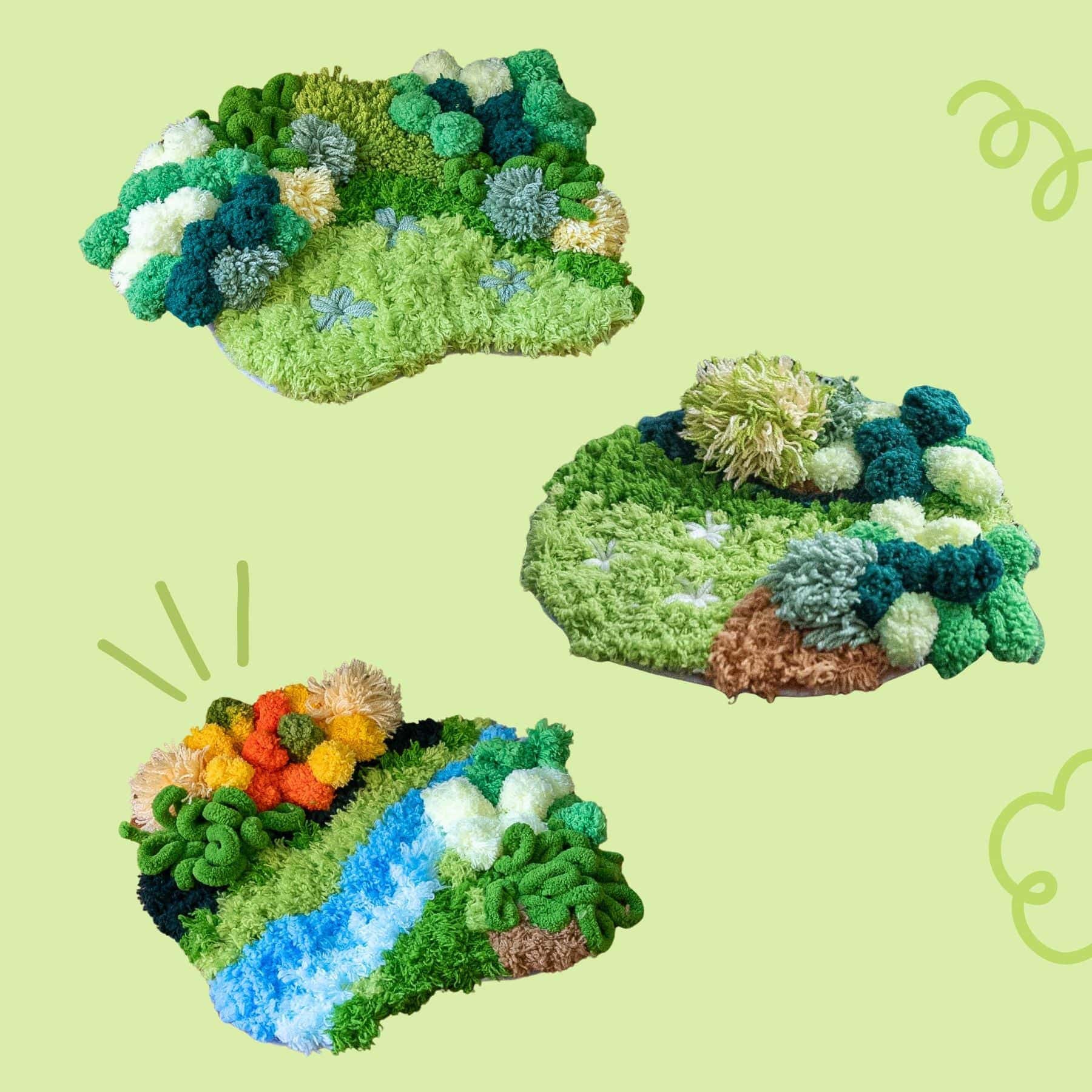 Craft Club Co MOSSY MOMENTS - Coaster Bundle