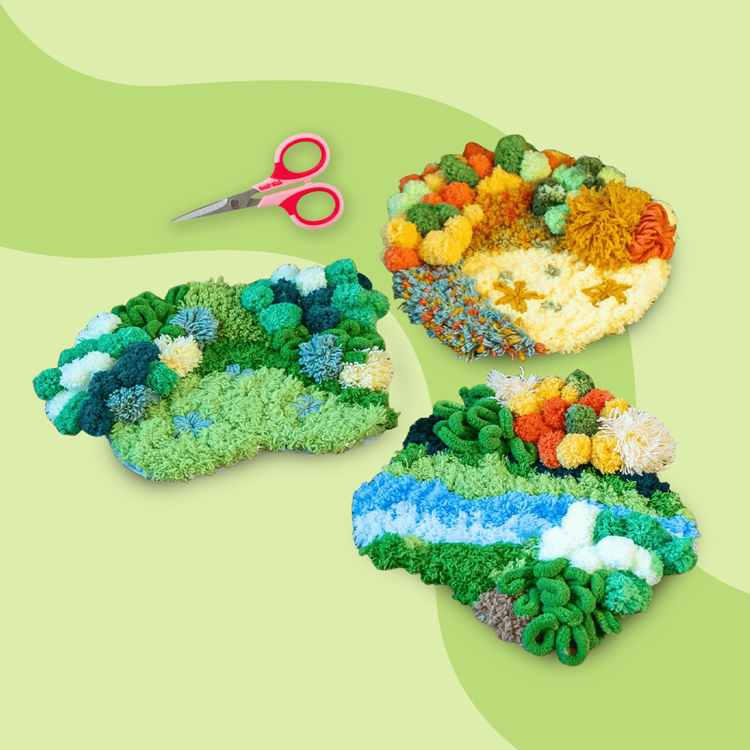 Craft Club Co MOSSY TRIO - Coaster Bundle