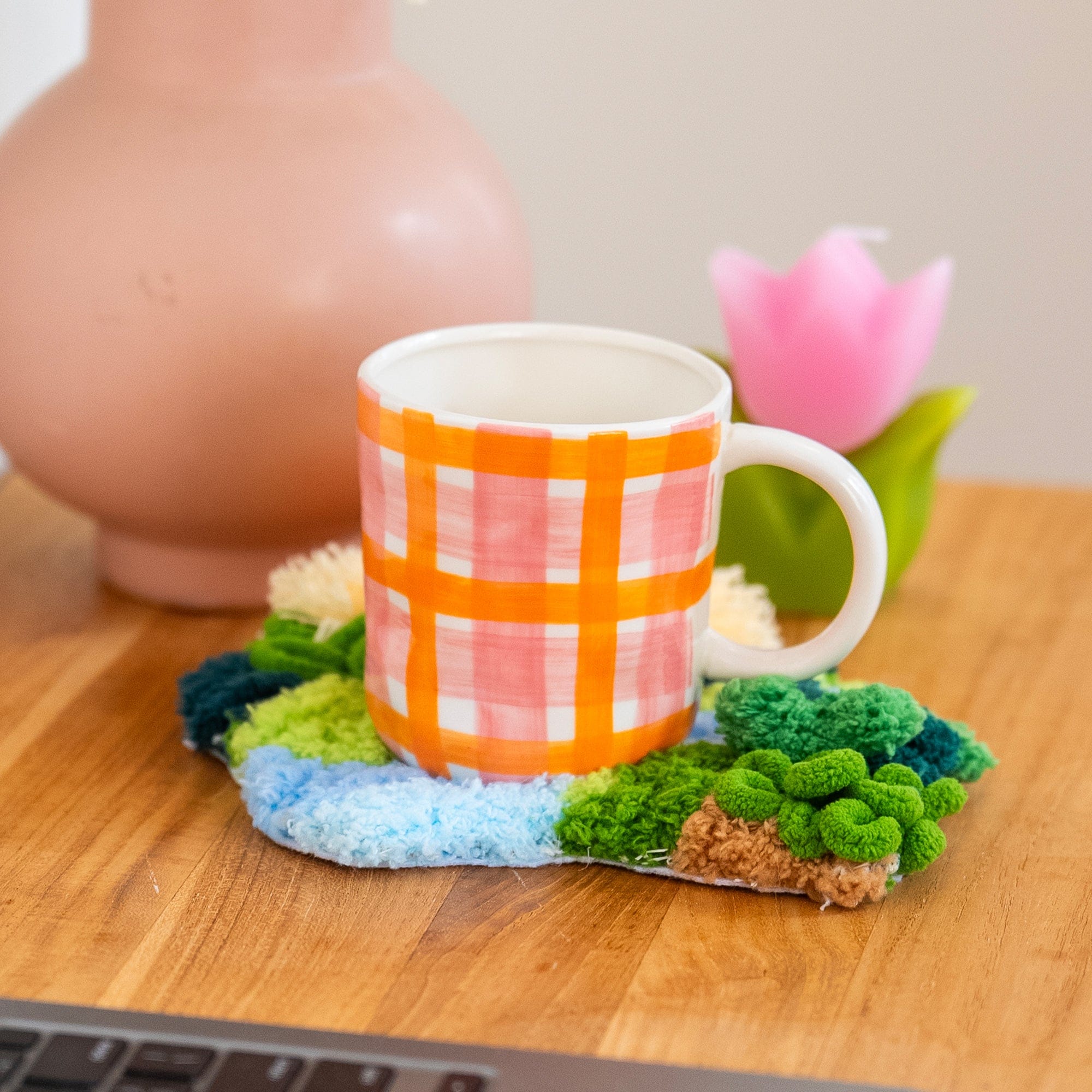 Craft Club Co BABBLING BROOK - Moss Coaster Kit