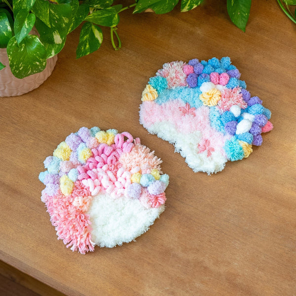 Craft Club Co BUBBLEGUM DUO Moss Coaster Bundle