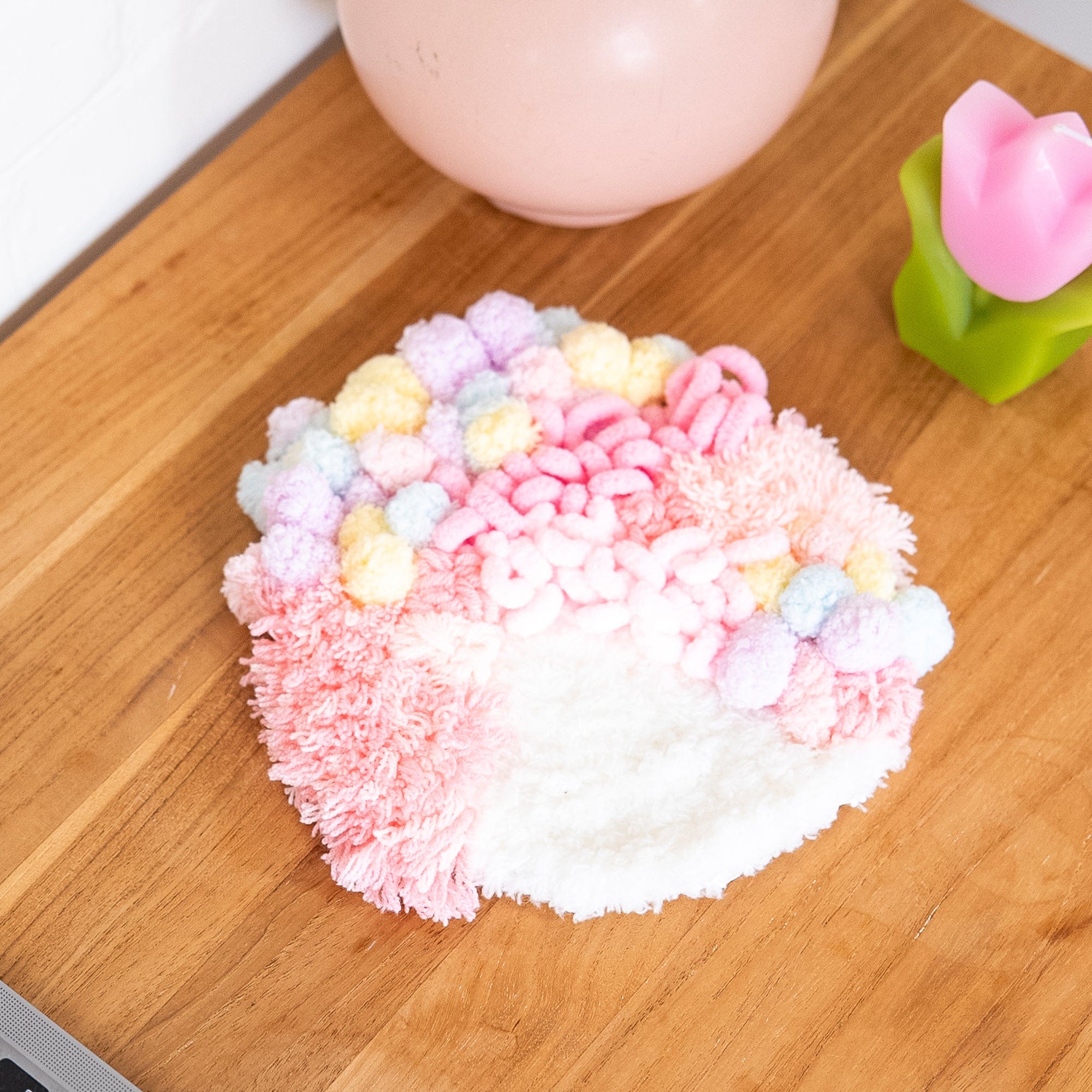 Craft Club Co COTTON CANDY - Moss Coaster Kit