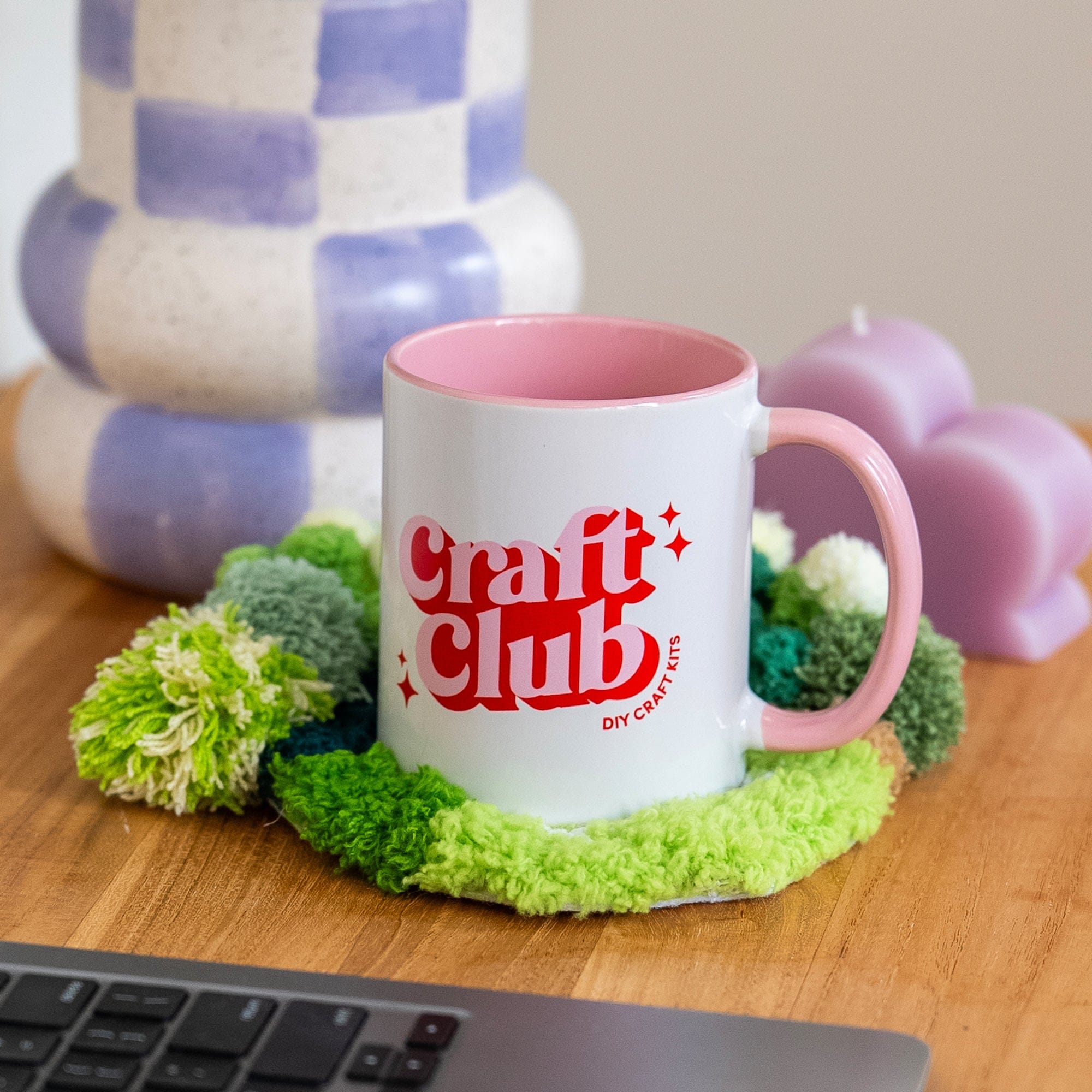 Craft Club Co Grassy Garden - Moss Coaster Kit