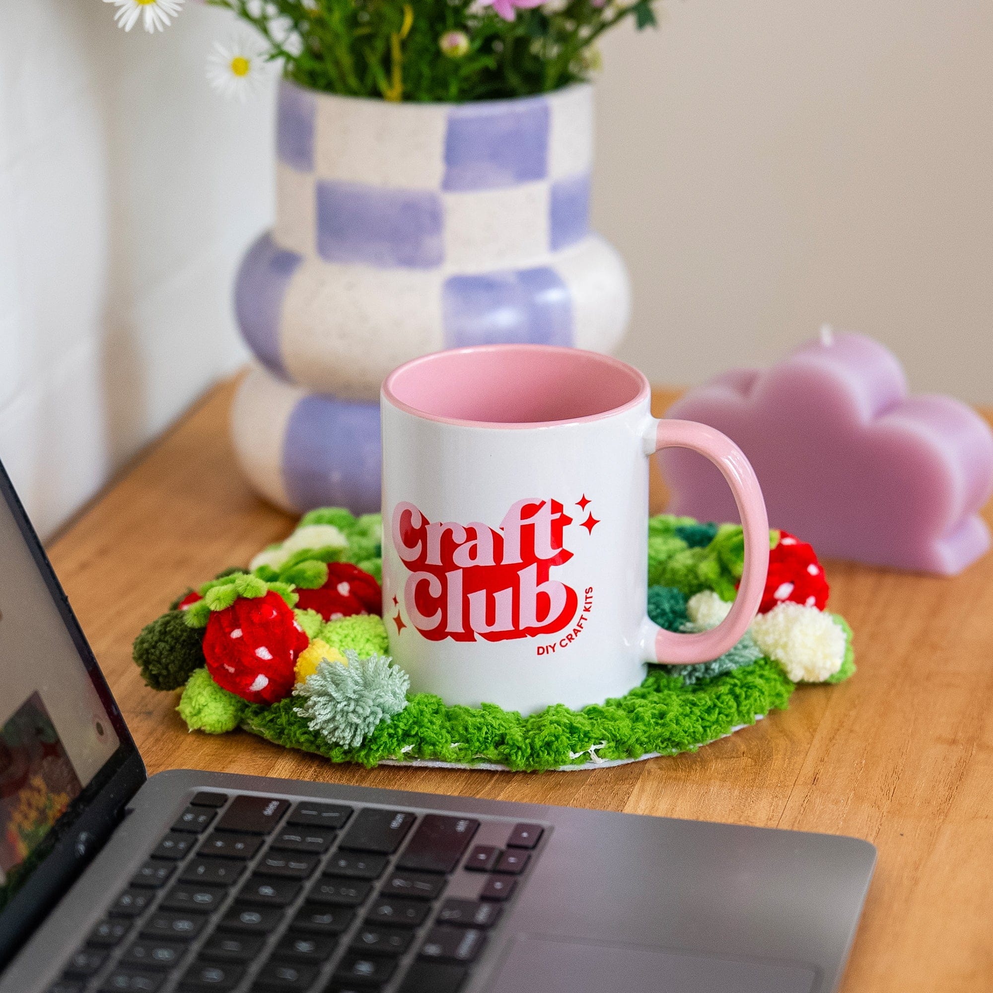 STRAWBERRY - Moss Coaster Kit