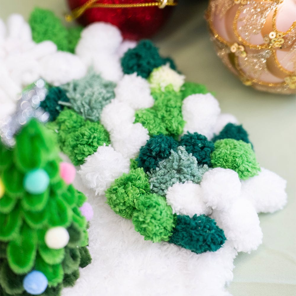 Craft Club Co Twinkling Christmas Tree - Moss Coaster Kit