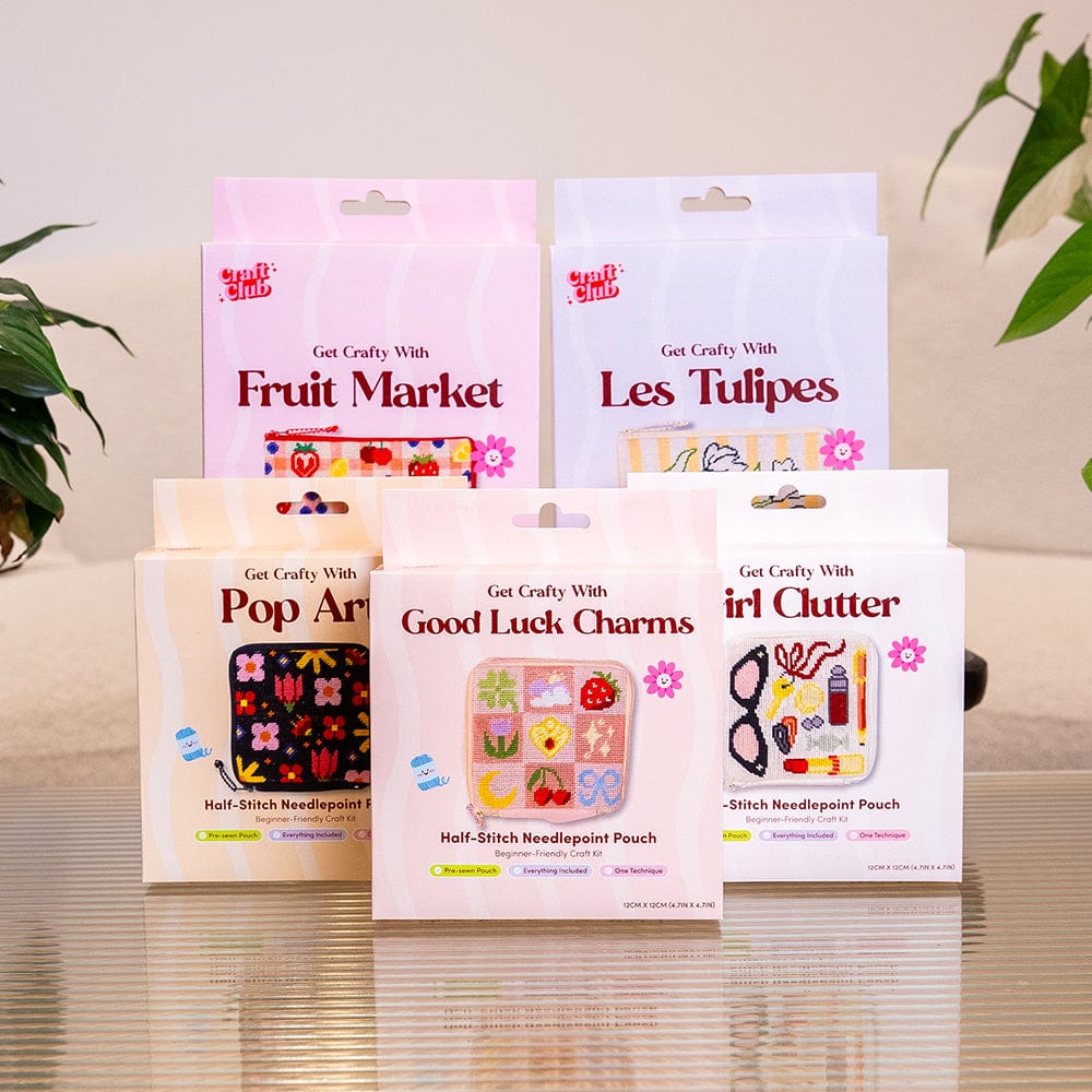 Craft Club Co POP ART PETALS | Pouch Kit