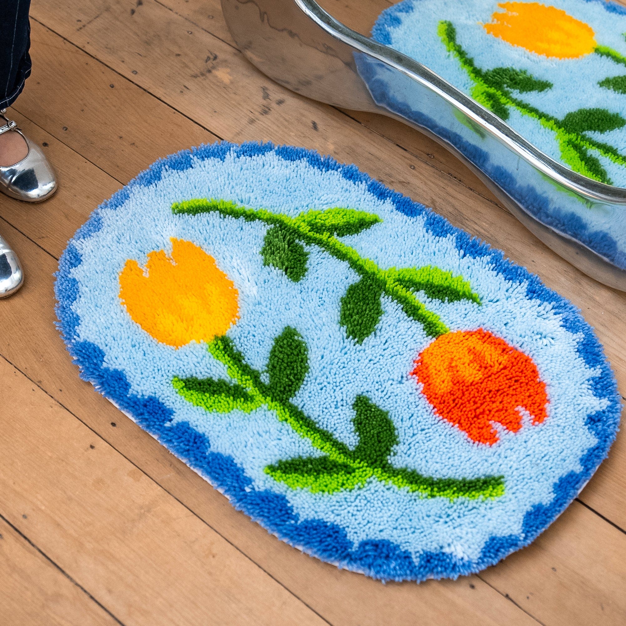 Craft Club Co ALMALFI  TULIP FEVER - XL Rug Making Kit