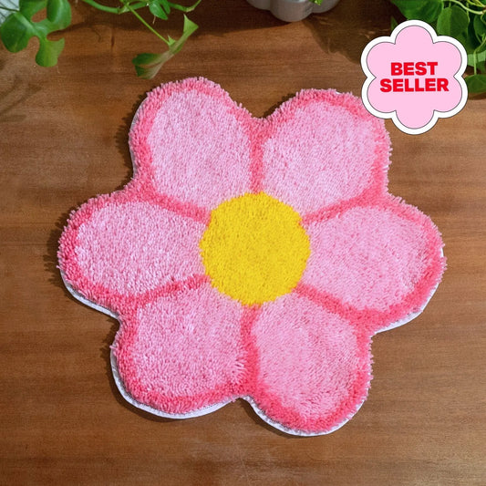 Craft Club Co BLOOM - PINK Rug Making Kit