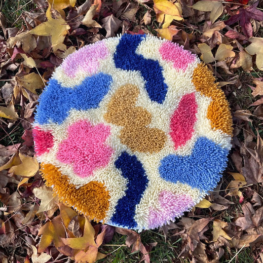 Craft Club Co BOTANIC - BLUES Rug Making Kit