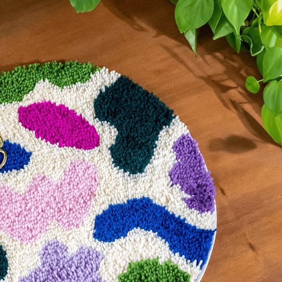 Craft Club Co BOTANIC - GREENS Rug Making Kit