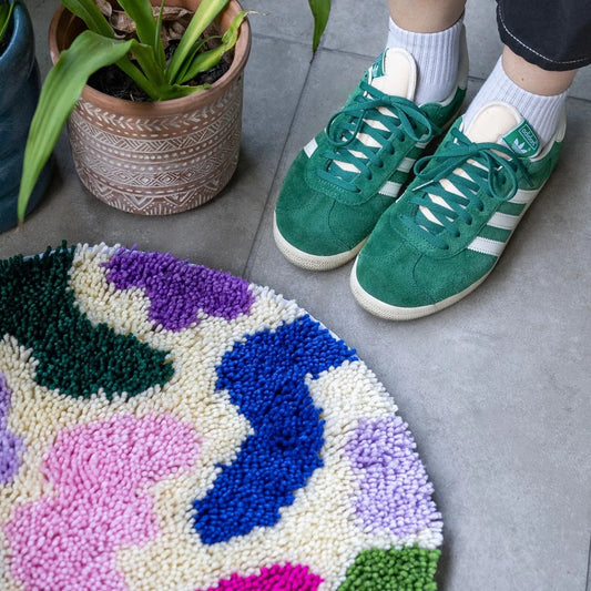 Craft Club Co BOTANIC - GREENS Rug Making Kit