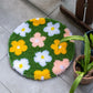 Craft Club Co FLOWER BOMB - GREEN Rug Making Kit