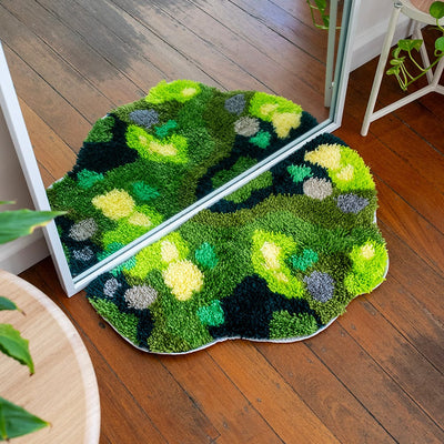 Craft Club Co MOSSY CAVERN - XL Mirror Rug Making Kit