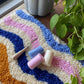 Craft Club Co WHIRL & WAVE - BLUES Rug Making Kit