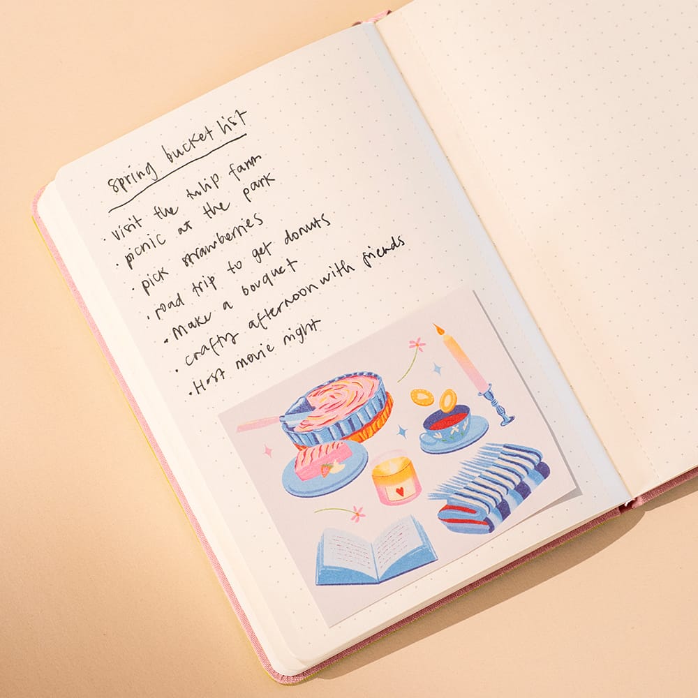 Craft Club Co BLOSSOM PINK SATELLITE - Orbit Journal