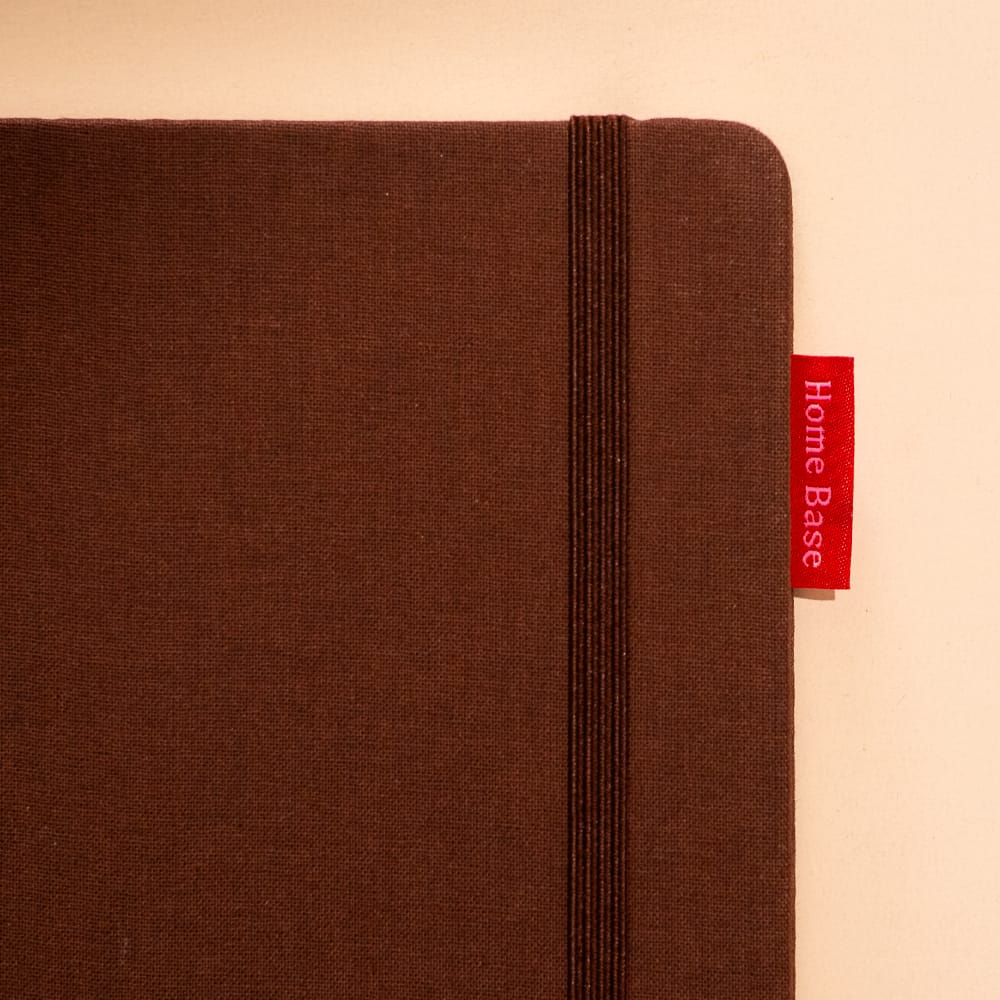 Craft Club Co CHOCOLATE BROWN HOME BASE - Orbit Journal