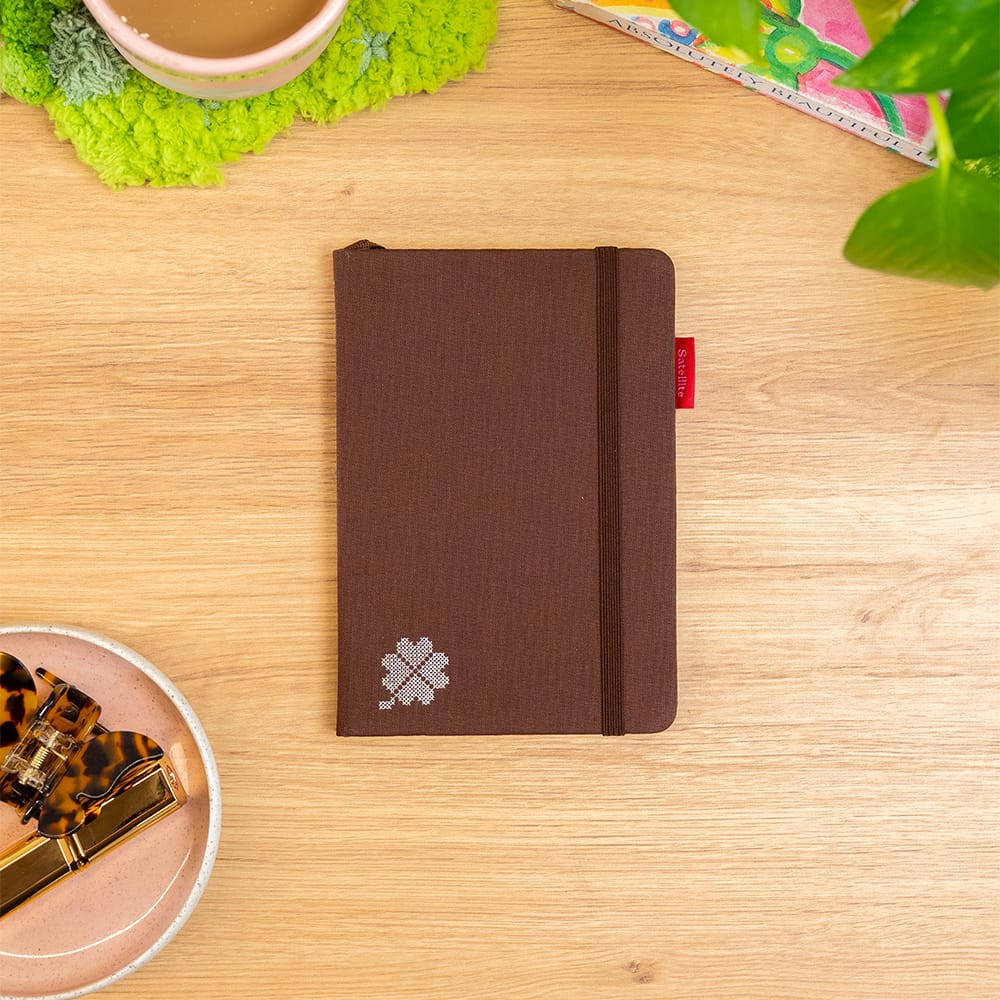 Craft Club Co CHOCOLATE BROWN SATELLITE - Orbit Journal