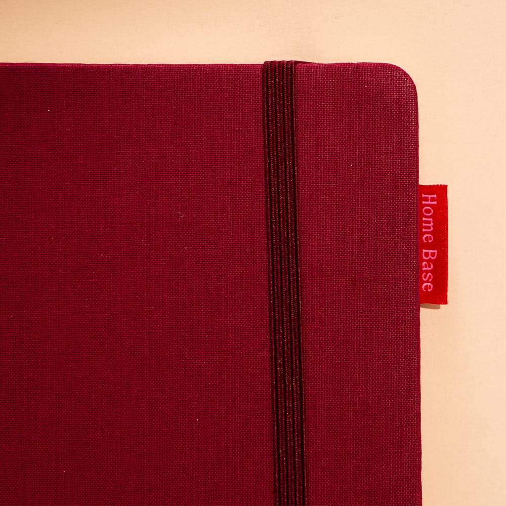 Craft Club Co MULBERRY RED HOME BASE - Orbit Journal