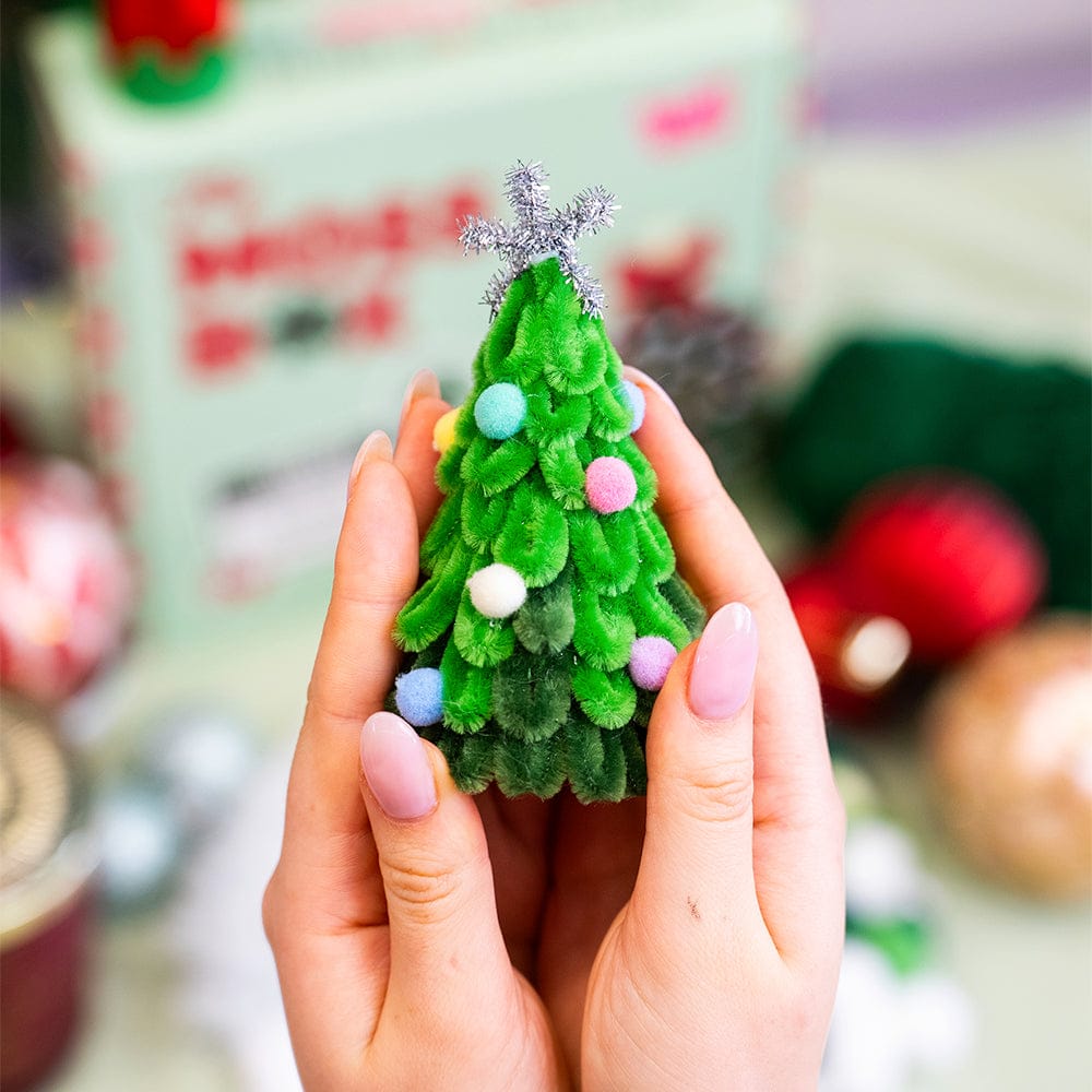 Twinkling Christmas Tree - Moss Coaster Kit