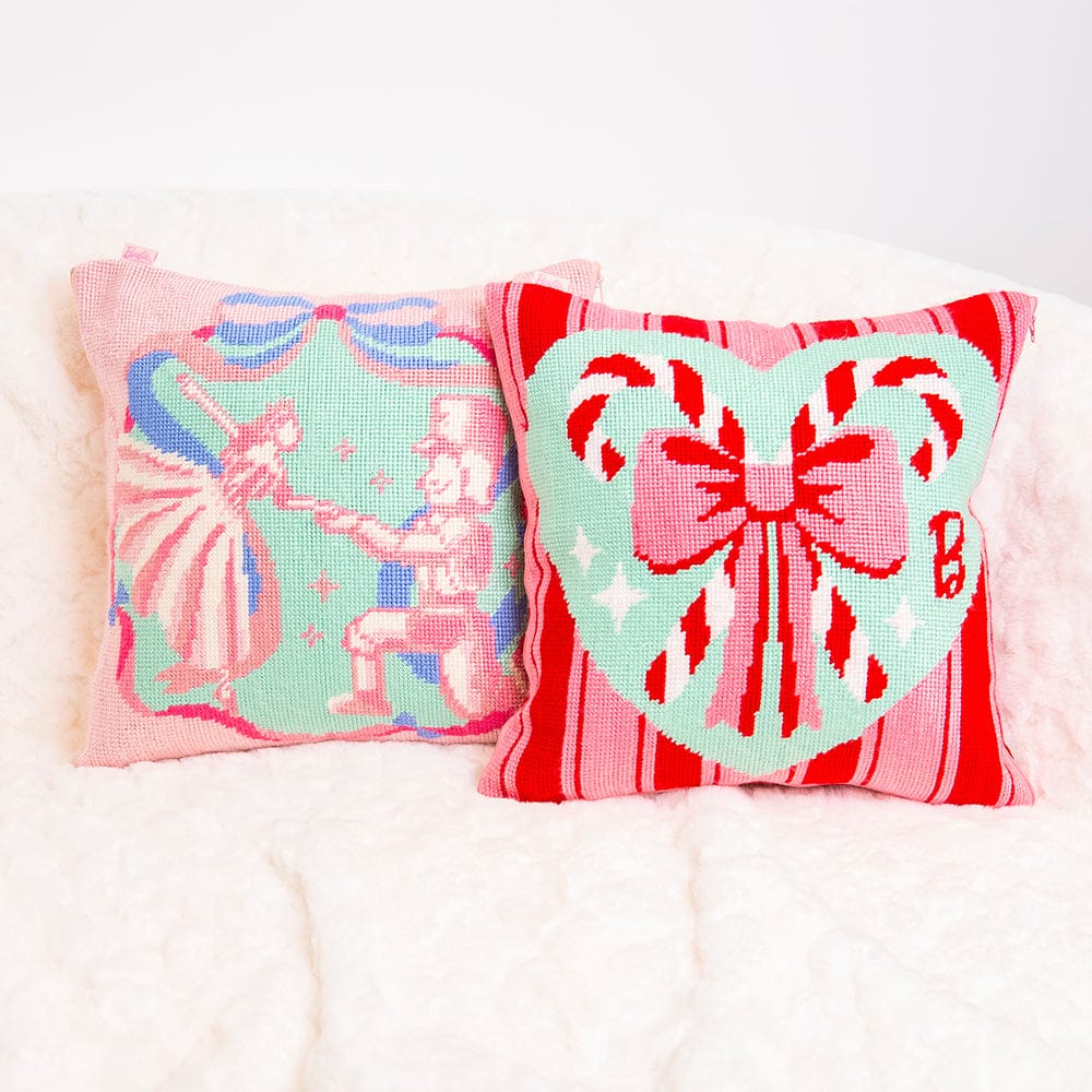 Craft Club Co BARBIE™ & NUTCRACKER - Tapestry Needlepoint Cushion Kit
