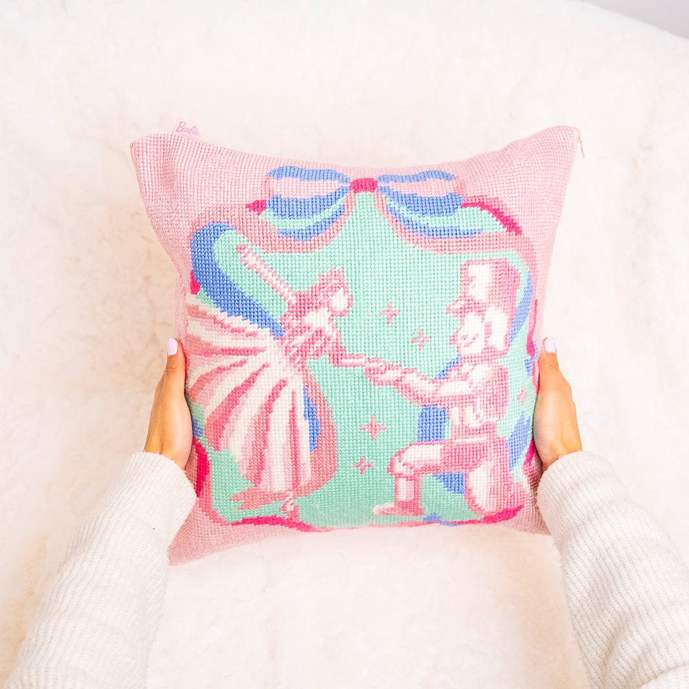 Craft Club Co BARBIE™ & NUTCRACKER - Tapestry Needlepoint Cushion Kit