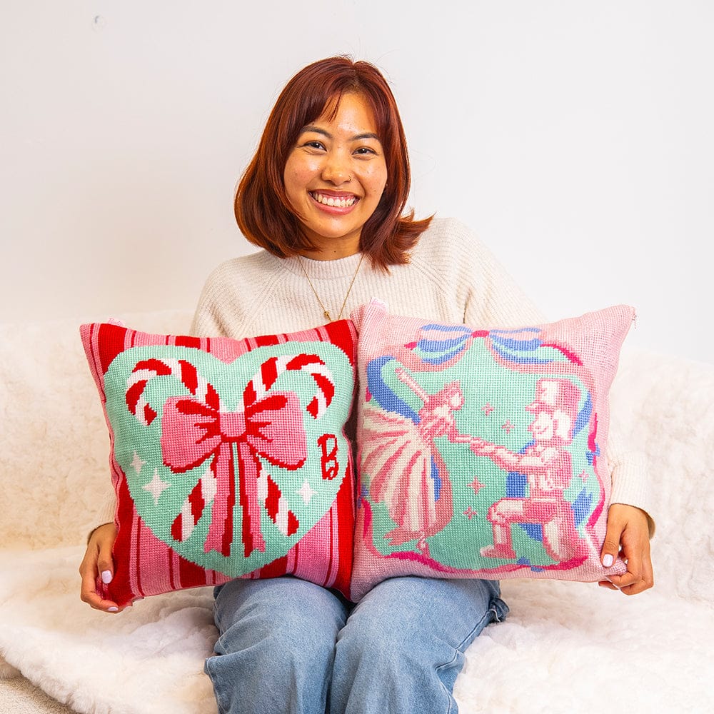 Craft Club Co BARBIE™ & NUTCRACKER - Tapestry Needlepoint Cushion Kit