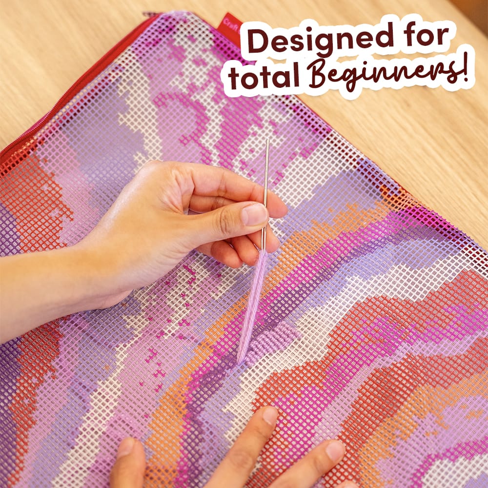 Craft Club Co LACE AGATE - Tapestry Needlepoint Cushion Kit