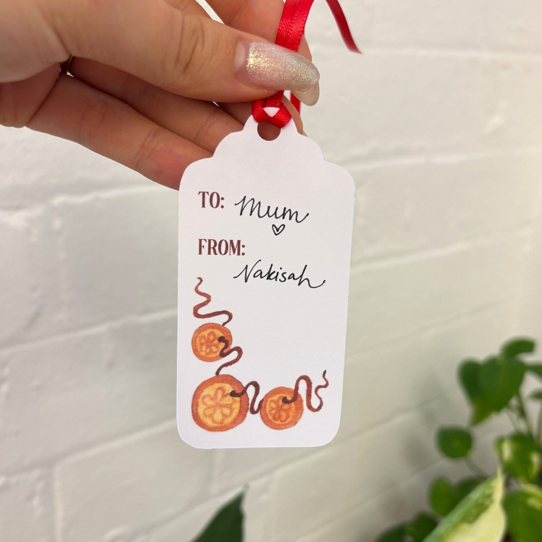 Craft Club Co Watercolour Gift Tags | Festive Wrapping | PDF Print Out
