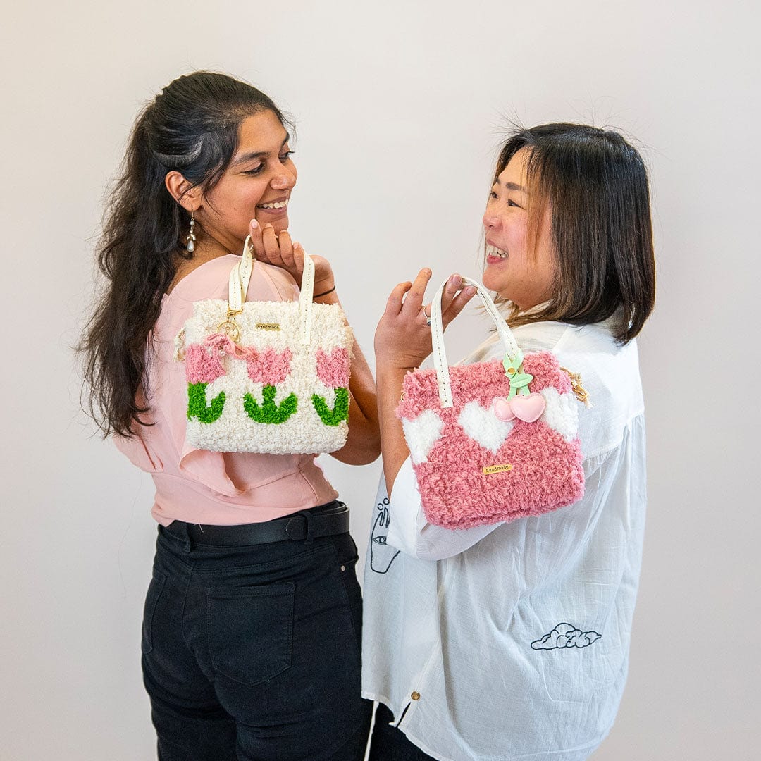 Craft Club Co PRETTY IN PINK | Woven Bag Bundle