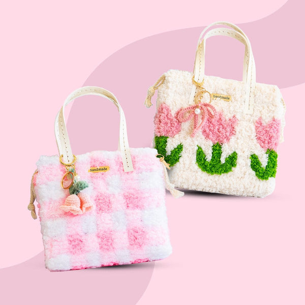 Craft Club Co The Pinks - Woven Bag Bundle