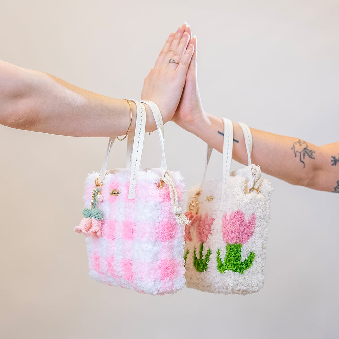 Craft Club Co Tulip | Pastel | Woven Handbag DIY Kits