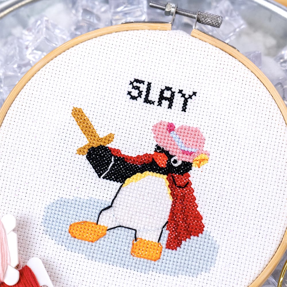 Craft Club CHEEKY PINGU™ - Cross Stitch Trio Kit