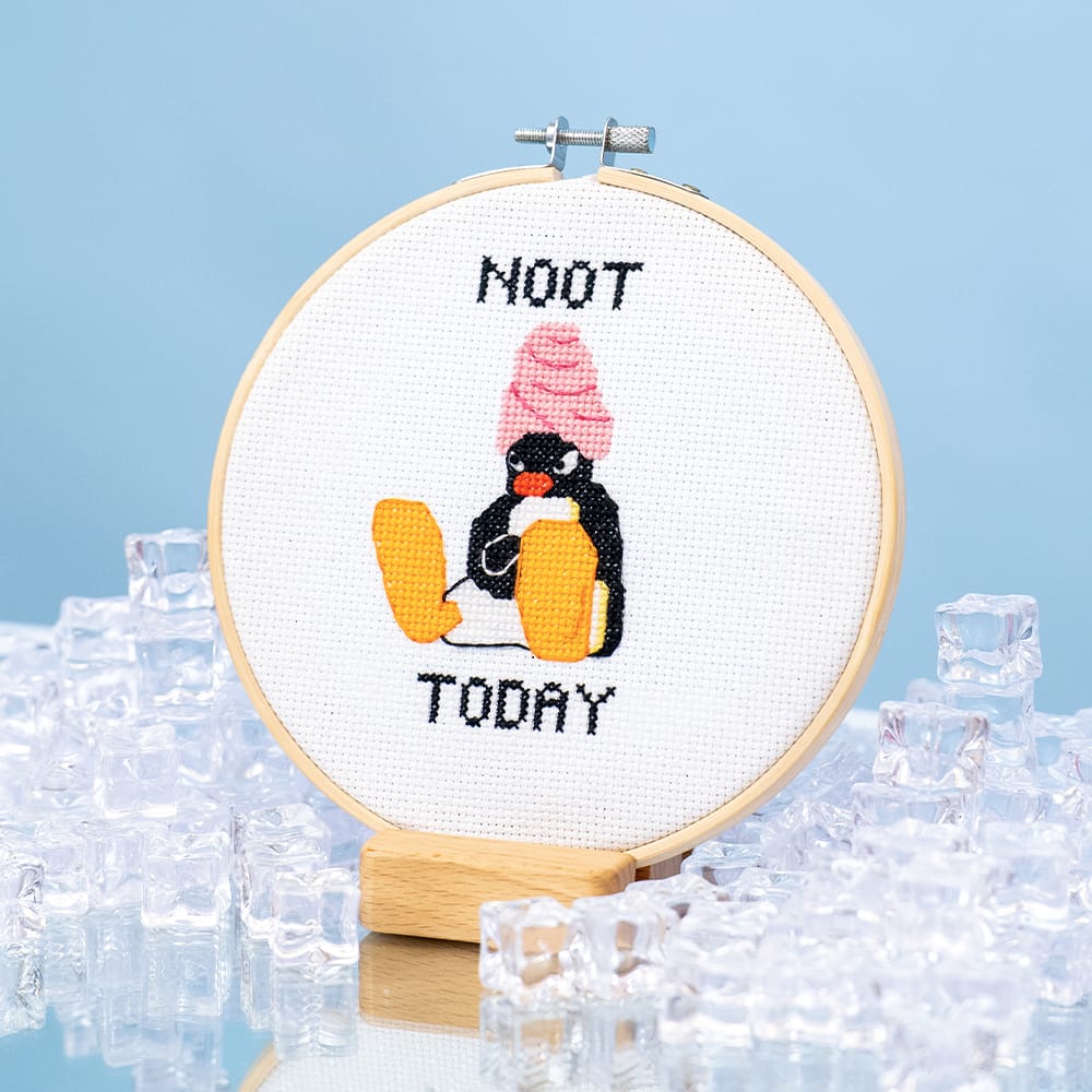 Craft Club CHEEKY PINGU™ - Cross Stitch Trio Kit